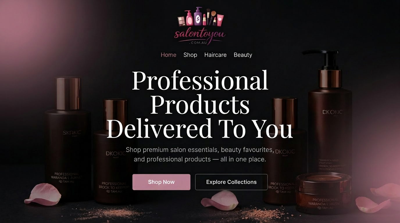 SalonToYou.com.au – Online Hair & Beauty Store